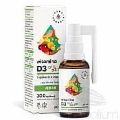 Witamina D3 dla dzieci w aerozolu 30ml