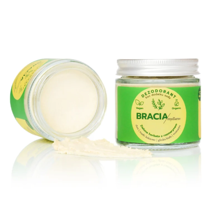 Zielona herbata z rozmarynem | dezodorant w kremie - 60ml