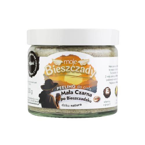 Peeling cukrowy Mała Czarna po Bieszczadzku – opakowanie