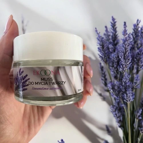 mus do mycia twarzy EKO ONA Lawendowe Ukojenie 50 ml