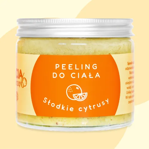 Peeling cukrowy do ciała Słodkie Cytrusy 250 g