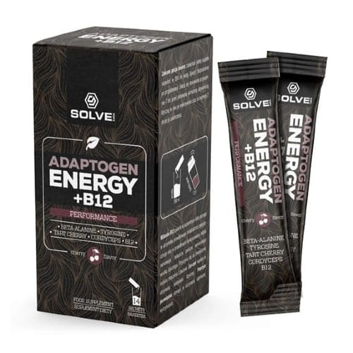 SolveLabs Adaptogen Energy + B12 – saszetki suplementu