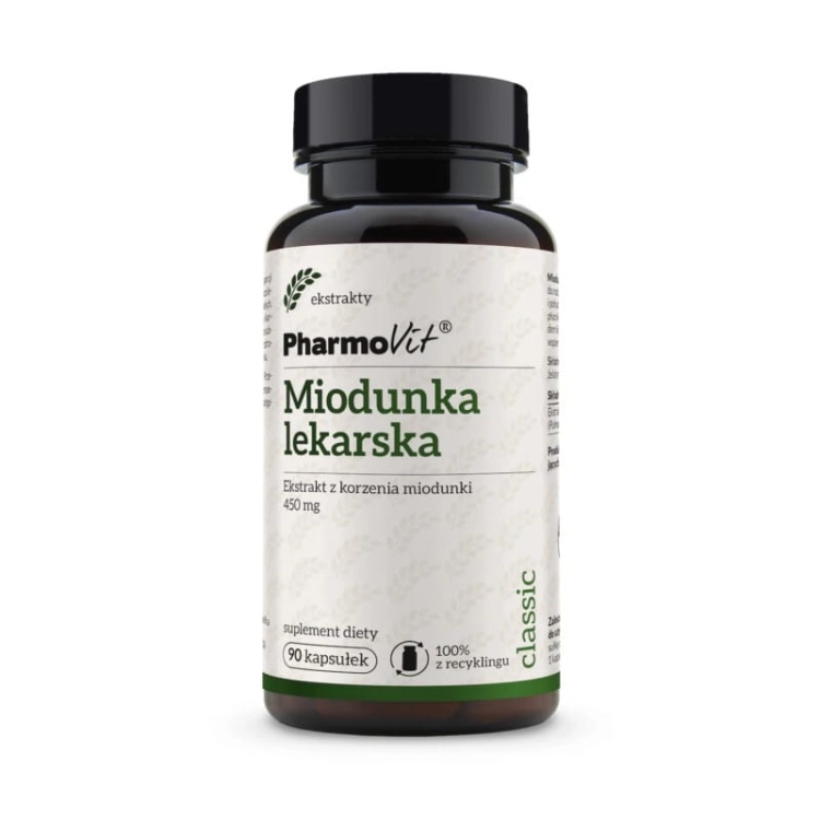 miodunka lekarska płucnik kapsułki pharmovit opakowanie