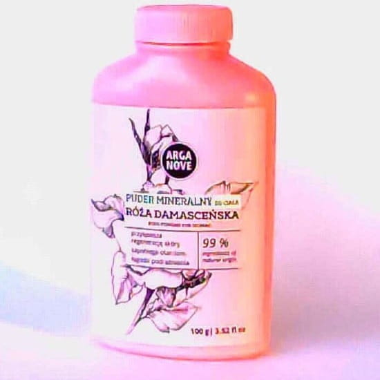 Puder mineralny Róża Damasceńska 100 g – naturalna ochrona skóry