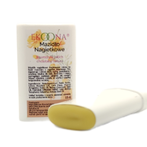 Mazidło Nagietkowe w sztyfcie – naturalny balsam ochronny