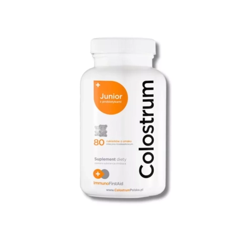 cukierki z colostrum, witaminą C i cynkiem dla dzieci