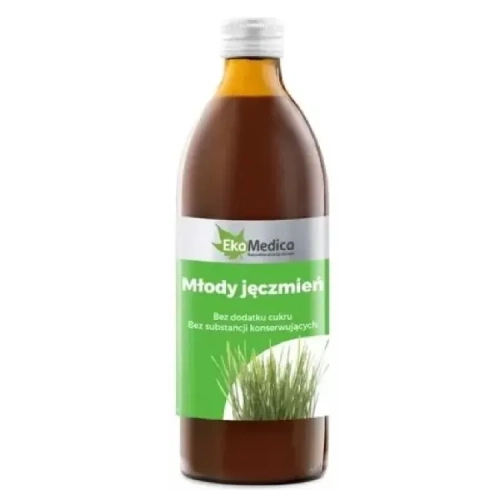 naturalny sok z młodego jęczmienia ekamedica