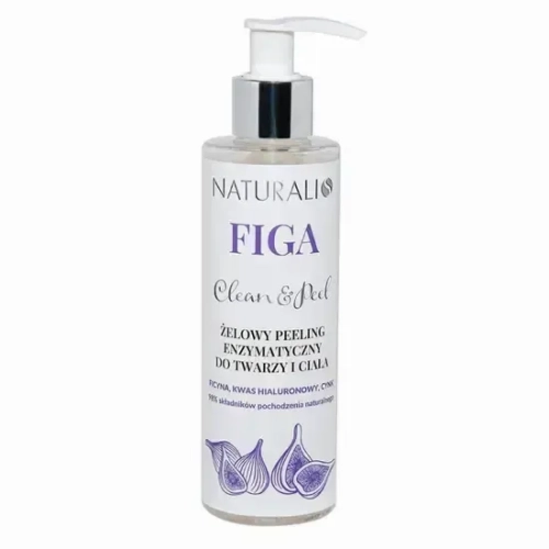 naturals figa żelowy peeling enzymatyczny 200ml