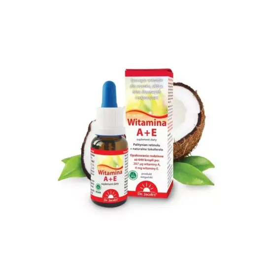 dr jacobs witamina a+e krople 20 ml