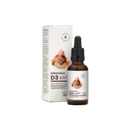 Aura Herbals Witamina D3 Baby 30 ml – krople dla dzieci
