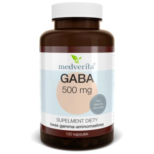 medverita gaba naturalny neuroprzekaźnik 100 kapsułek