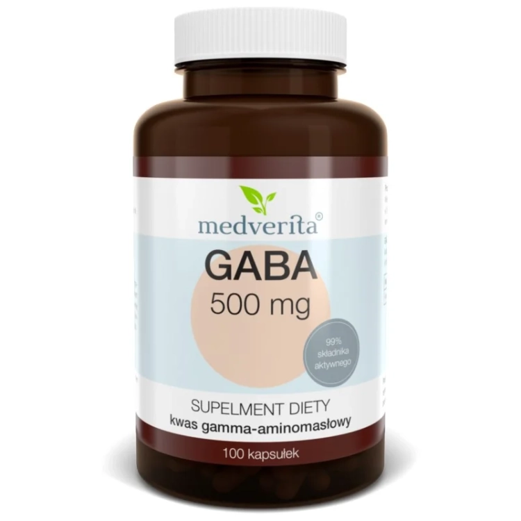 medverita gaba naturalny neuroprzekaźnik 100 kapsułek