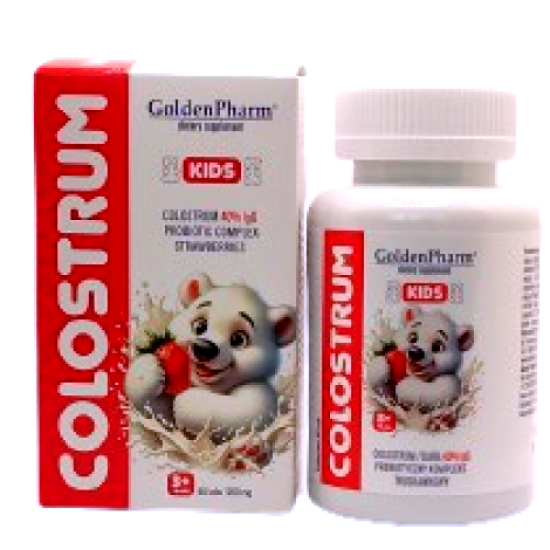 colostrum kids kompleks probiotyczny tabletki misie 60 sztuk
