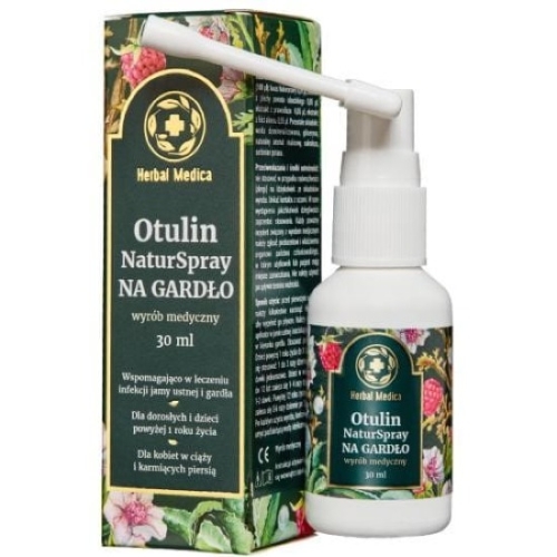 Herbal Medica Otulin Natur Spray na gardło 30 ml