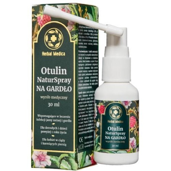 Herbal Medica Otulin Natur Spray na gardło 30 ml