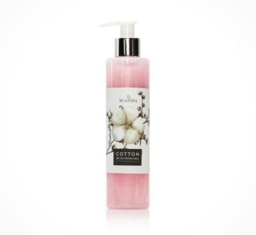 Delikatny żel do mycia ciała z olejem bawełnianym 250 ml – Scandia Cosmetics