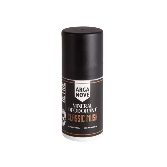 arganove naturalny dezodorant mineralny klasyczne piżmo 50 ml