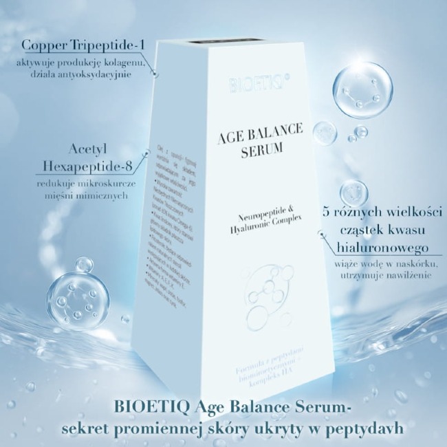Konsystencja serum peptydowego – intensywne nawilżenie - 30 ml