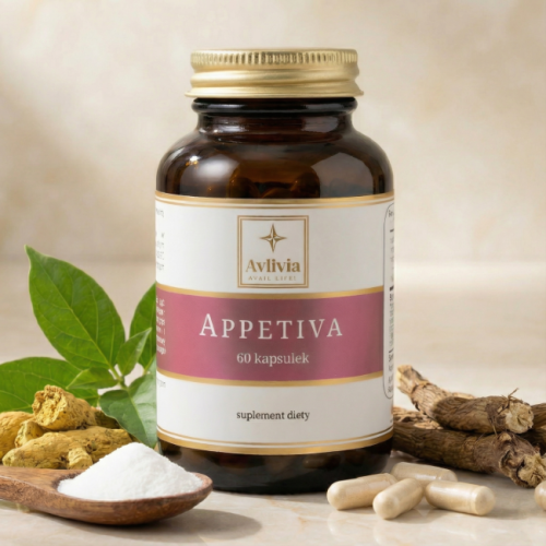 Appetiva – formuła 4‑in‑1: gurmar, maca, MSM, inulina