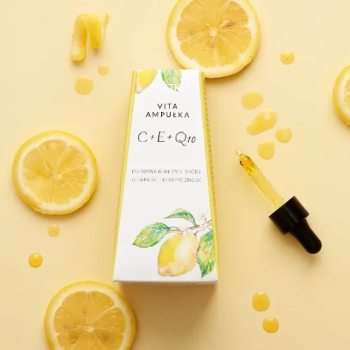 Ampułka z witaminą C, E i Q10 - 20 ml