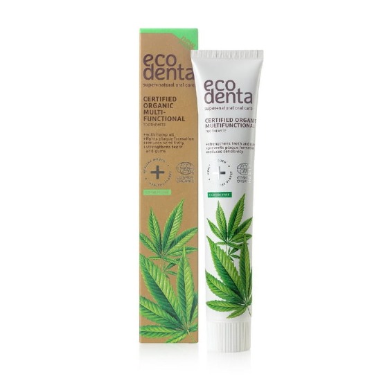 Organiczna pasta do zębów z konopi i matchą COSMOS ORGANIC 75 ml