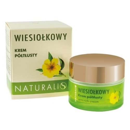 Krem z olejem z wiesiołka – pielęgnacja skóry suchej 50 ml
