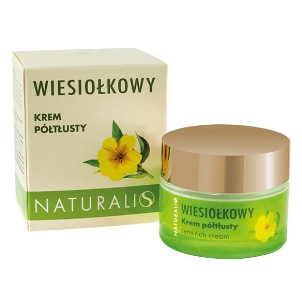 Krem z olejem z wiesiołka – pielęgnacja skóry suchej 50 ml