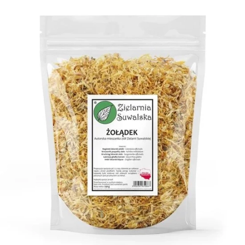 Naturalna mieszanka ziołowa – nagietek, krwawnik, lukrecja – 250 g