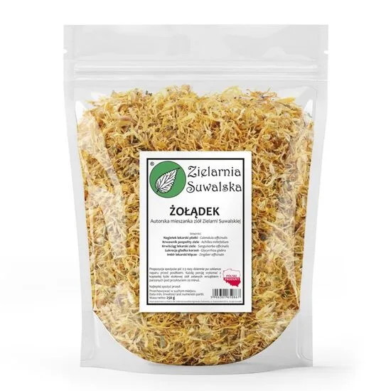 Naturalna mieszanka ziołowa – nagietek, krwawnik, lukrecja – 250 g