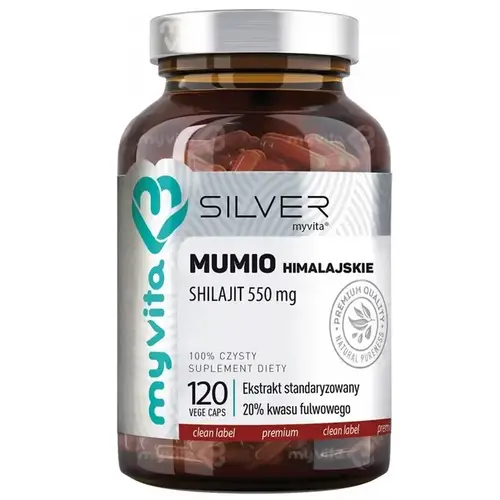 MyVita Shilajit Mumio Himalajskie – 120 kapsułek