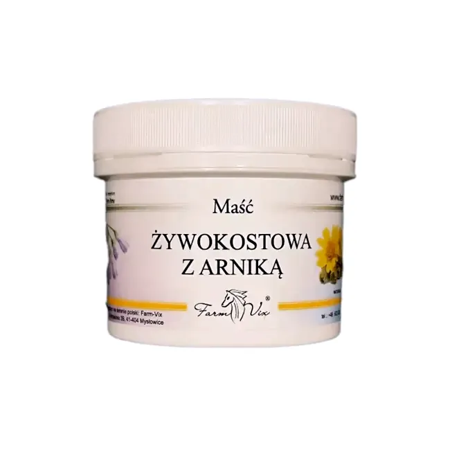 Maść na napięcie mięśniowe – żywokost i arnika
