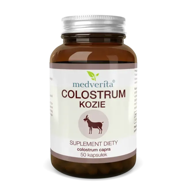 naturalne colostrum kozie kapsułki na odporność