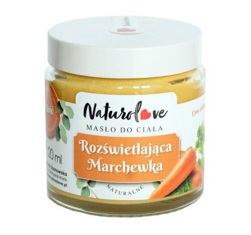 Masło Rozświetlająca Marchewka – naturalne masło do ciała 1200 ml