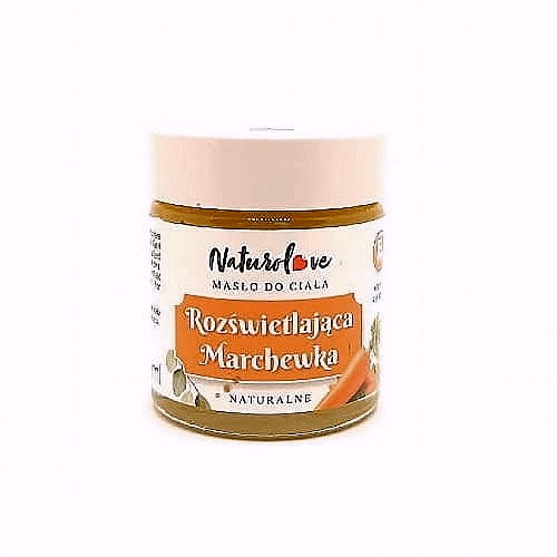 Masło Rozświetlająca Marchewka – naturalne masło do ciała 30 ml