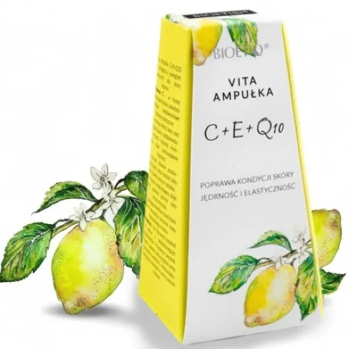 BIOETIQ VITA AMPUŁKA C+E+Q10 serum przeciwzmarszczkowe - 20 ml