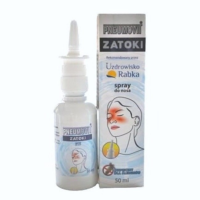 Opakowanie Pneumovit Zatoki z dozownikiem do nosa