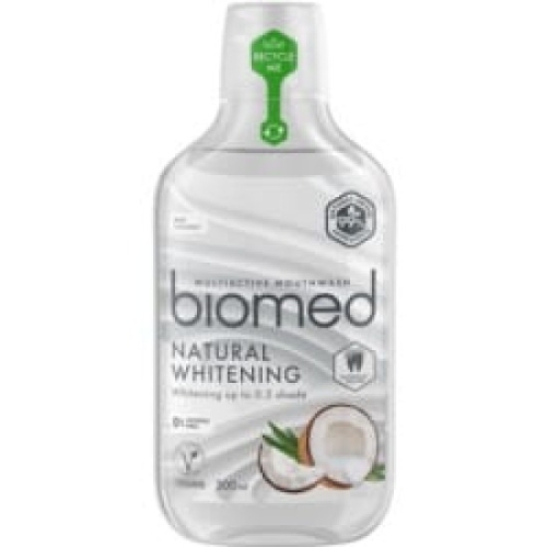 płyn do płukania jamy ustnej biomed super white mięta kokos  500ml