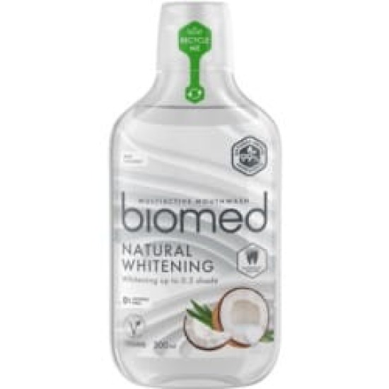 płyn do płukania jamy ustnej biomed super white mięta kokos  500ml