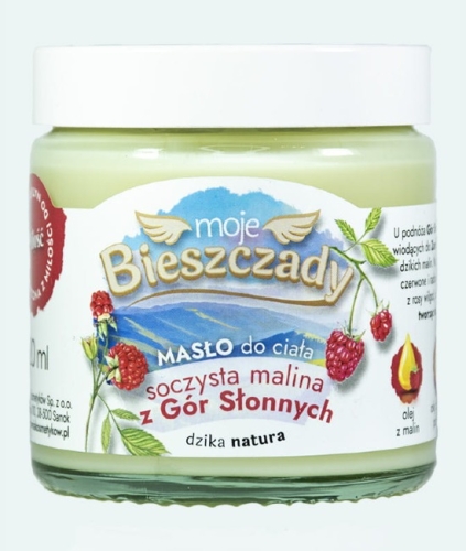 masło słodka malina z bergamotą 120 ml