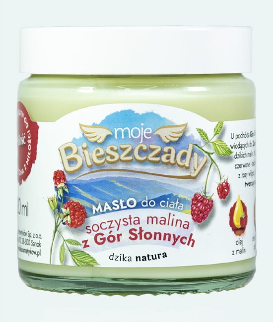 masło słodka malina z bergamotą 120 ml