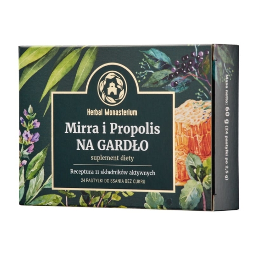 naturalne pastylki na chrypkę i podrażnienia gardła