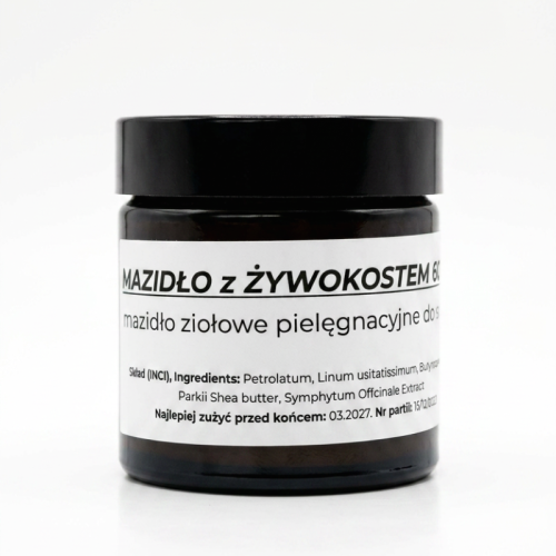 mazidło żywokostowe euforialab naturalna regeneracja  60ml
