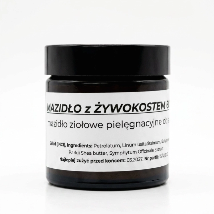 mazidło żywokostowe euforialab naturalna regeneracja  60ml