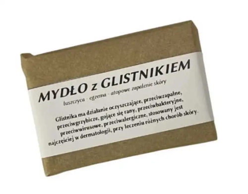 mydło z glistnikiem naturalne ręcznie robione 90 g