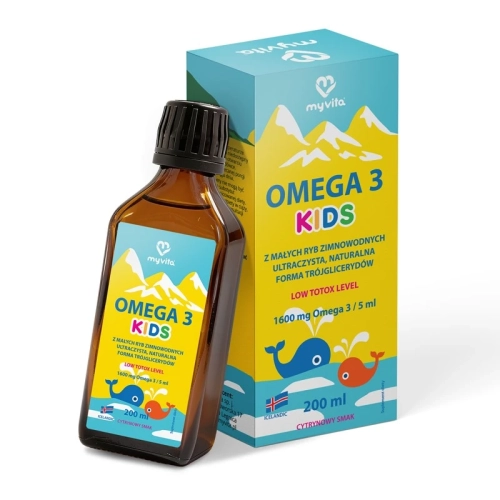 omega 3 kids naturalne trójglicerydy tg myvita