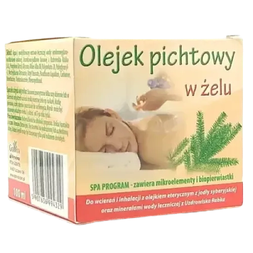 gorvita olejek pichtowy w żelu 100 ml opakowanie