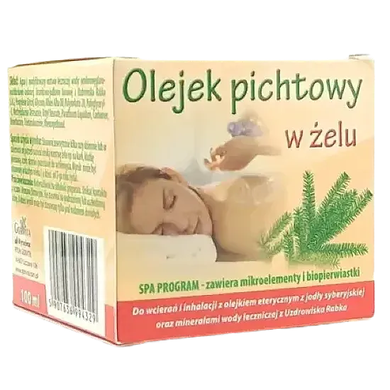 gorvita olejek pichtowy w żelu 100 ml opakowanie