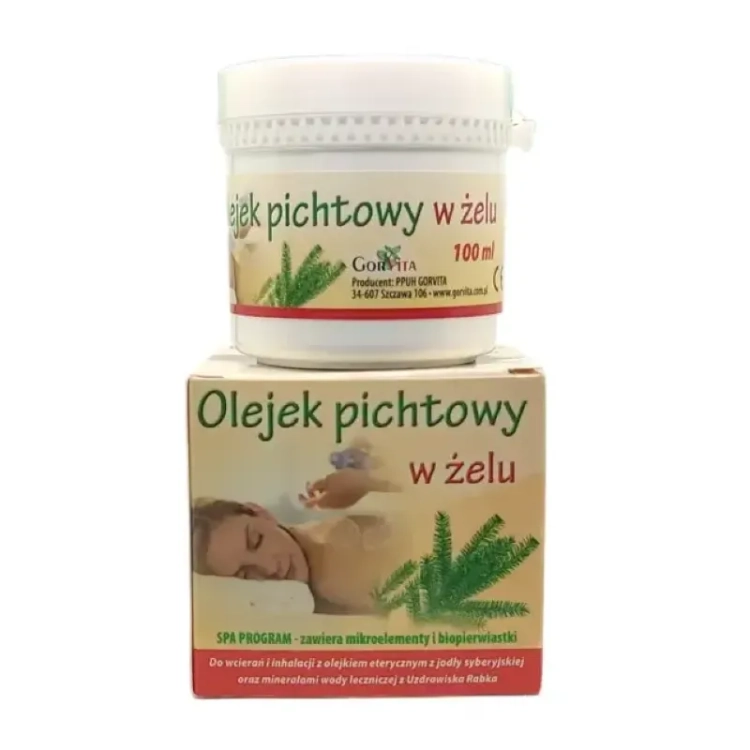 żel z jodły syberyjskiej gorvita 100 ml