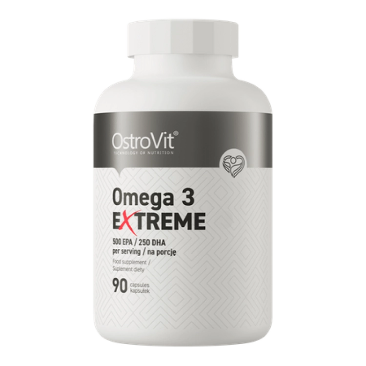 omega 3 extreme ostrovit 1000 mg oleju rybiego kapsułki