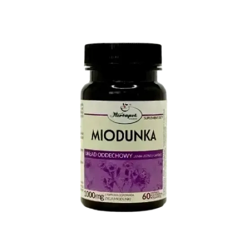 herbapol miodunka 60 kapsułek suplement na gardło